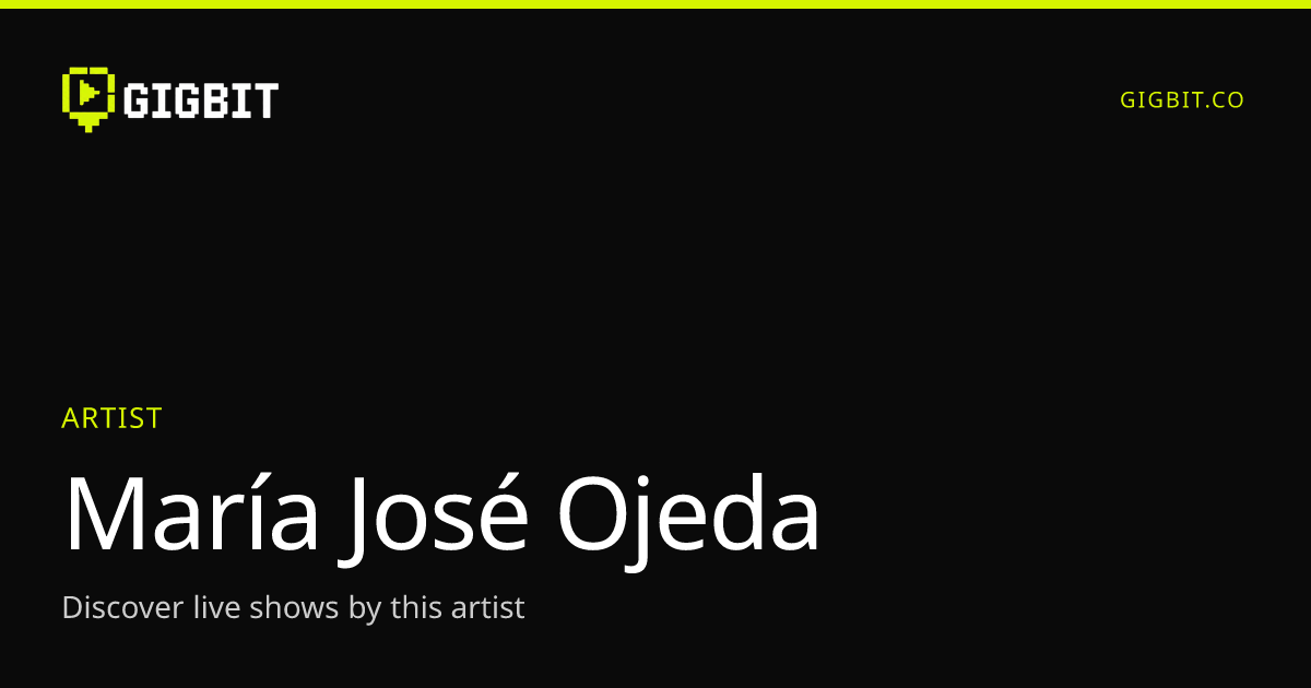 María José Ojeda