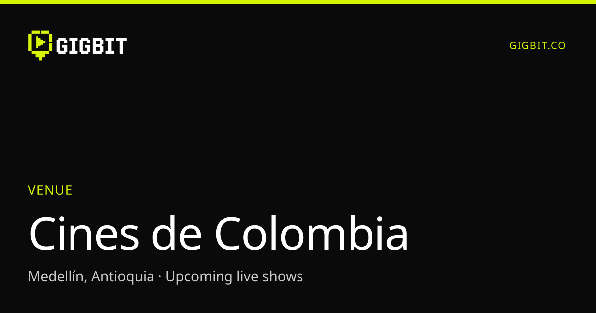 Cines de Colombia