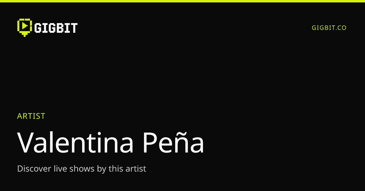 Valentina Peña