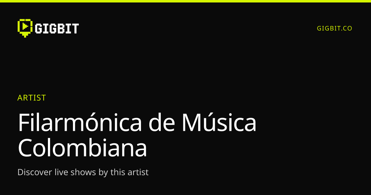 Filarmónica de Música Colombiana