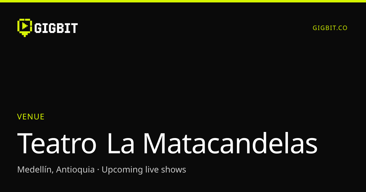 Teatro La Matacandelas
