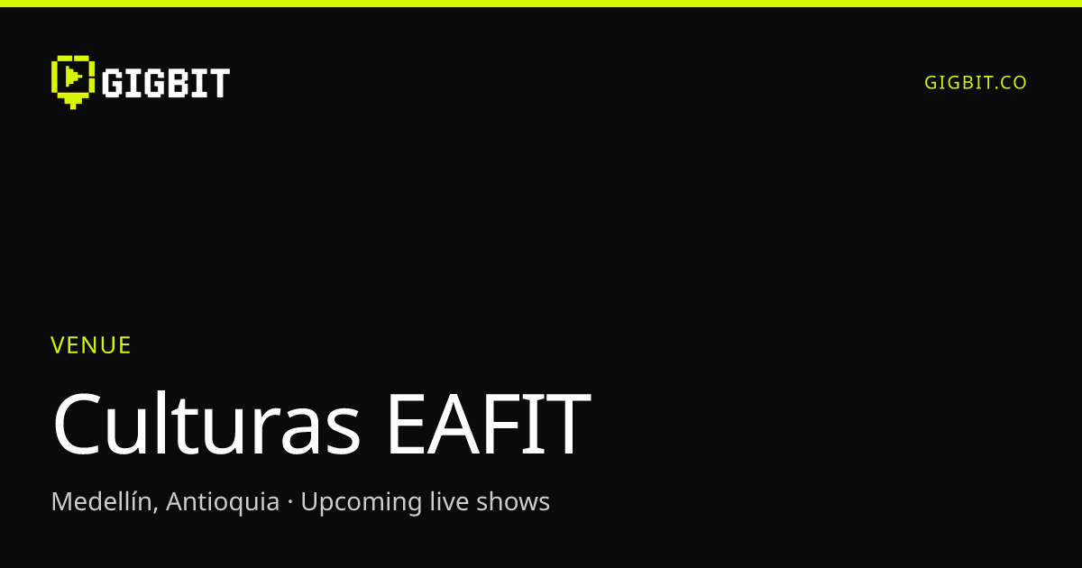 Culturas EAFIT