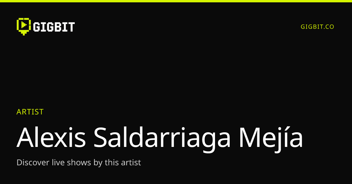 Alexis Saldarriaga Mejía