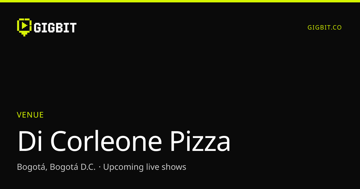 Di Corleone Pizza