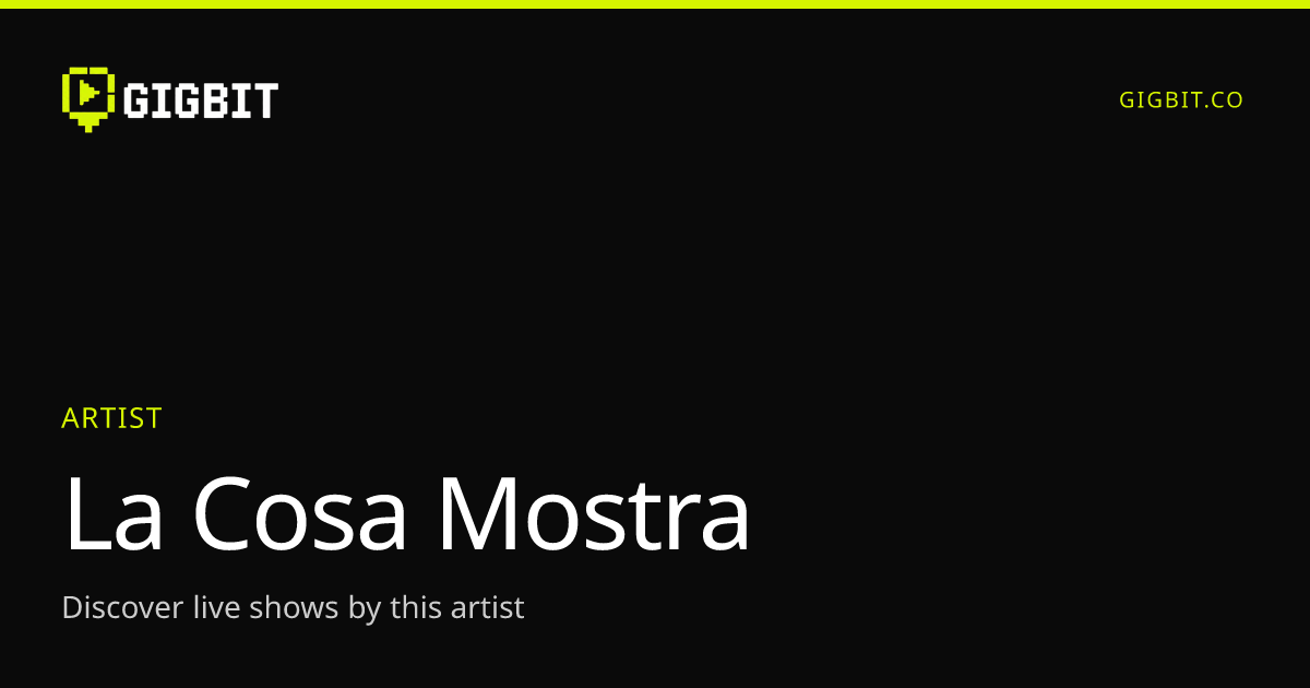 La Cosa Mostra