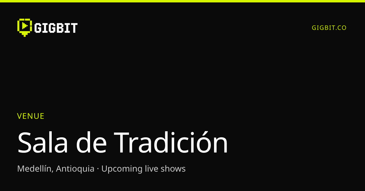 Sala de Tradición