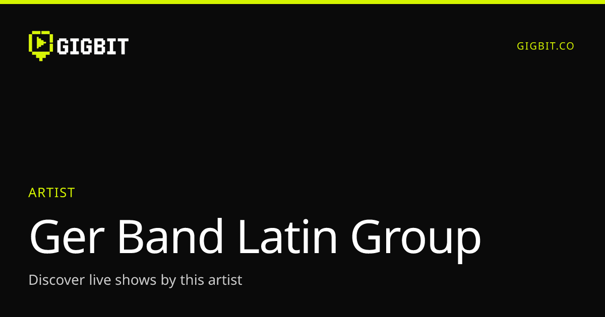 Ger Band Latin Group