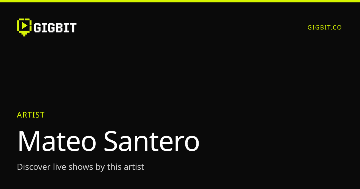 Mateo Santero