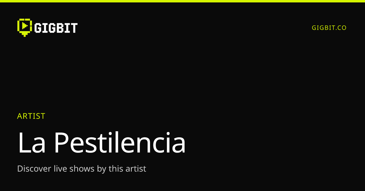 La Pestilencia
