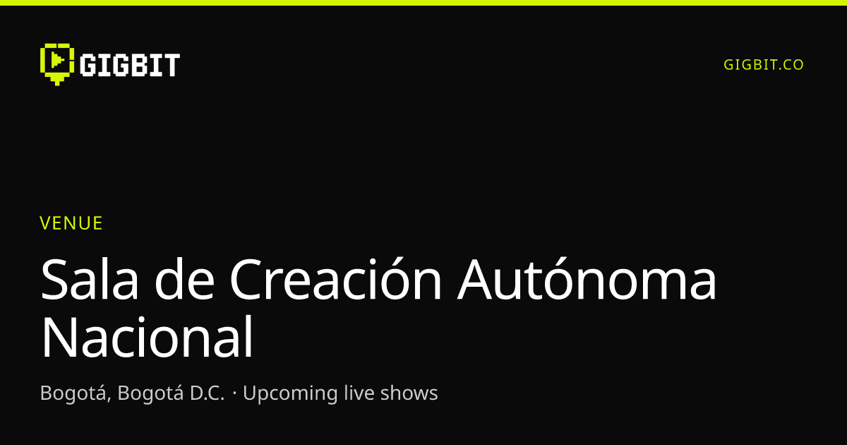 Sala de Creación Autónoma Nacional