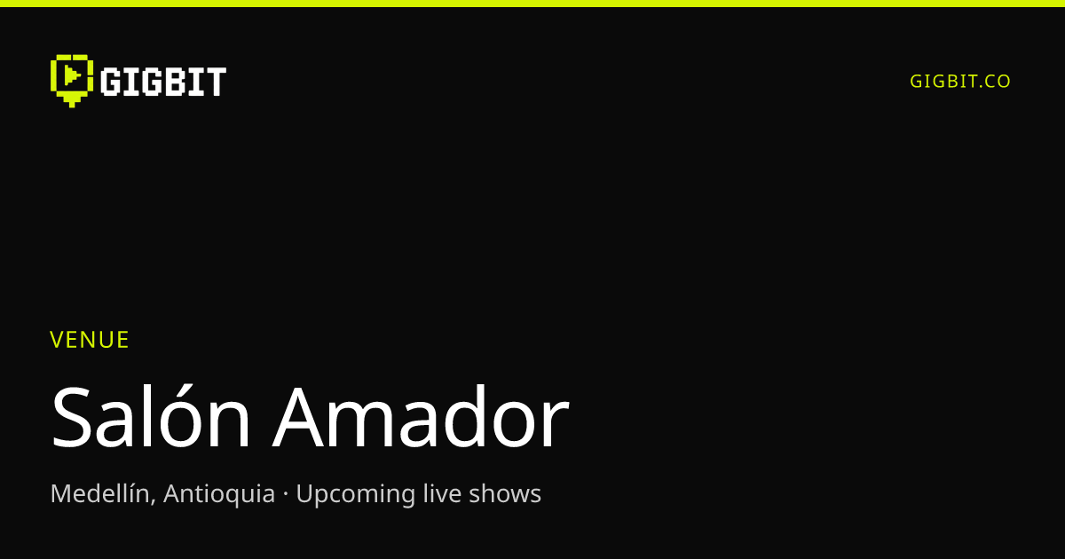 Salón Amador