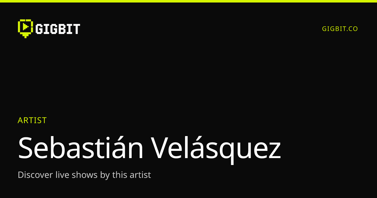 Sebastián Velásquez