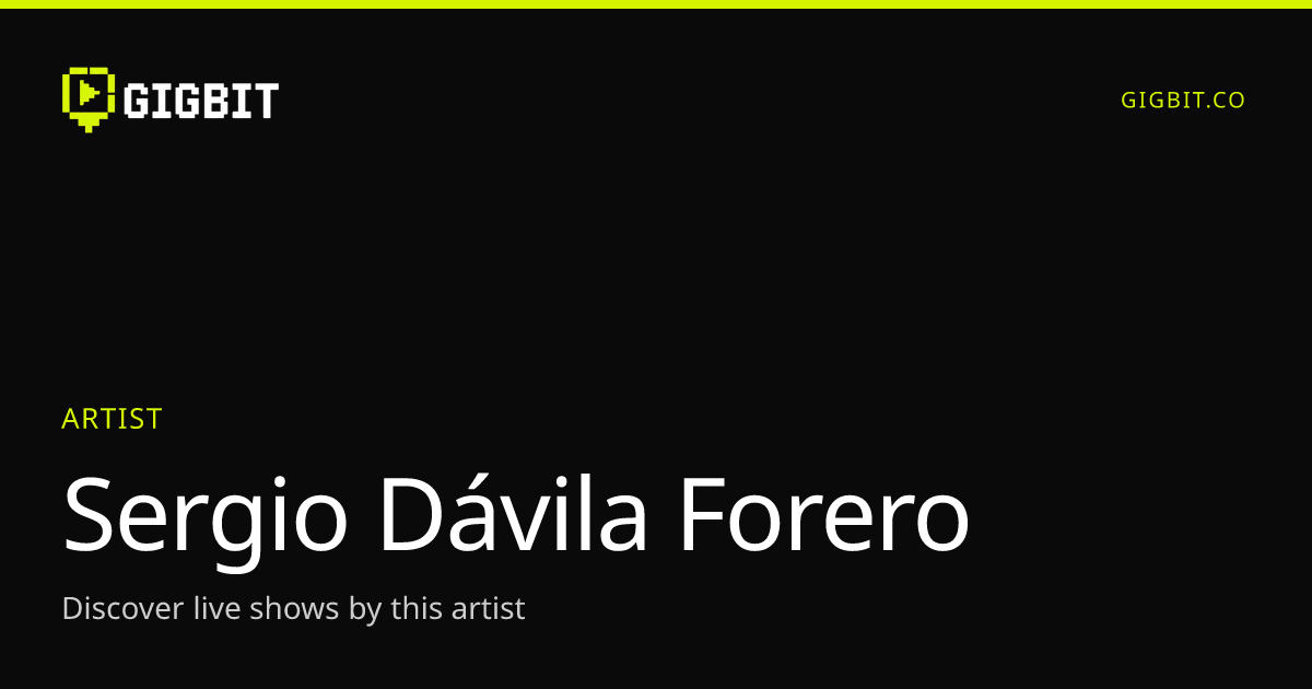 Sergio Dávila Forero