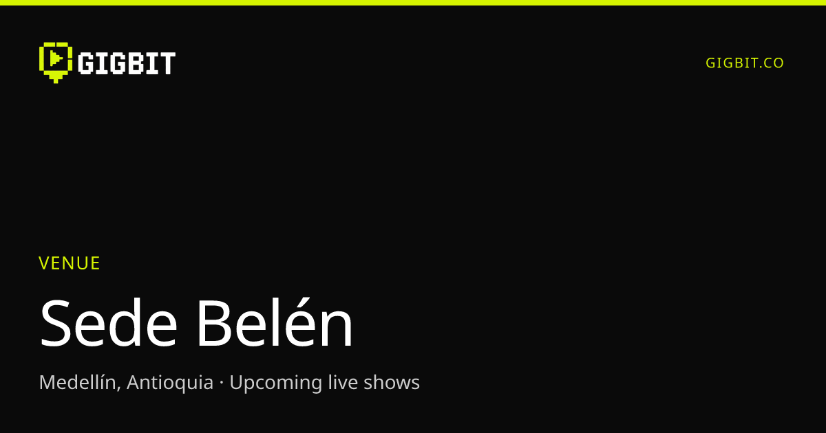 Sede Belén