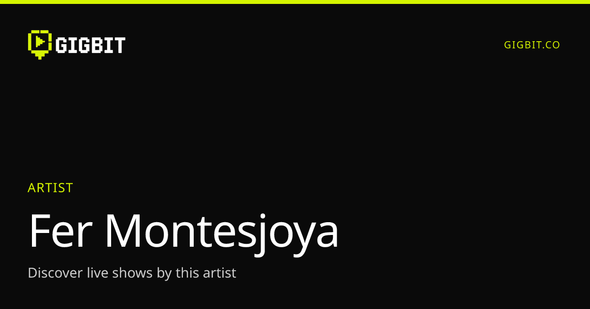 Fer Montesjoya