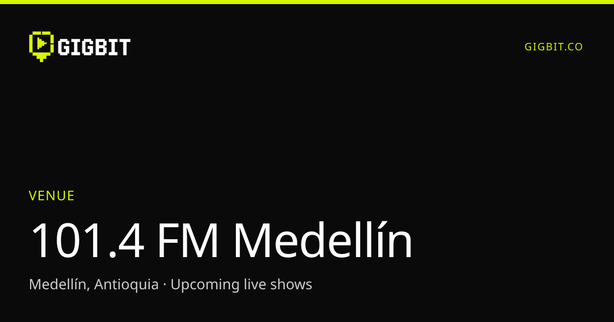 101.4 FM Medellín