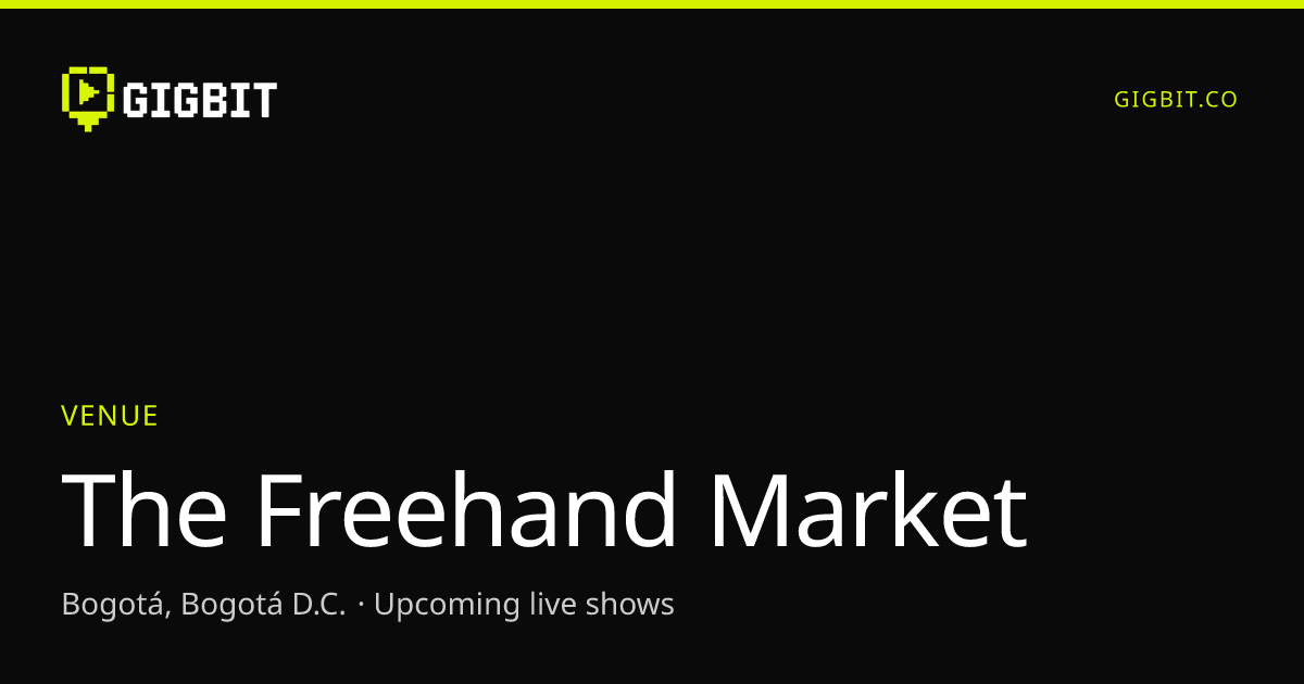 The Freehand Market