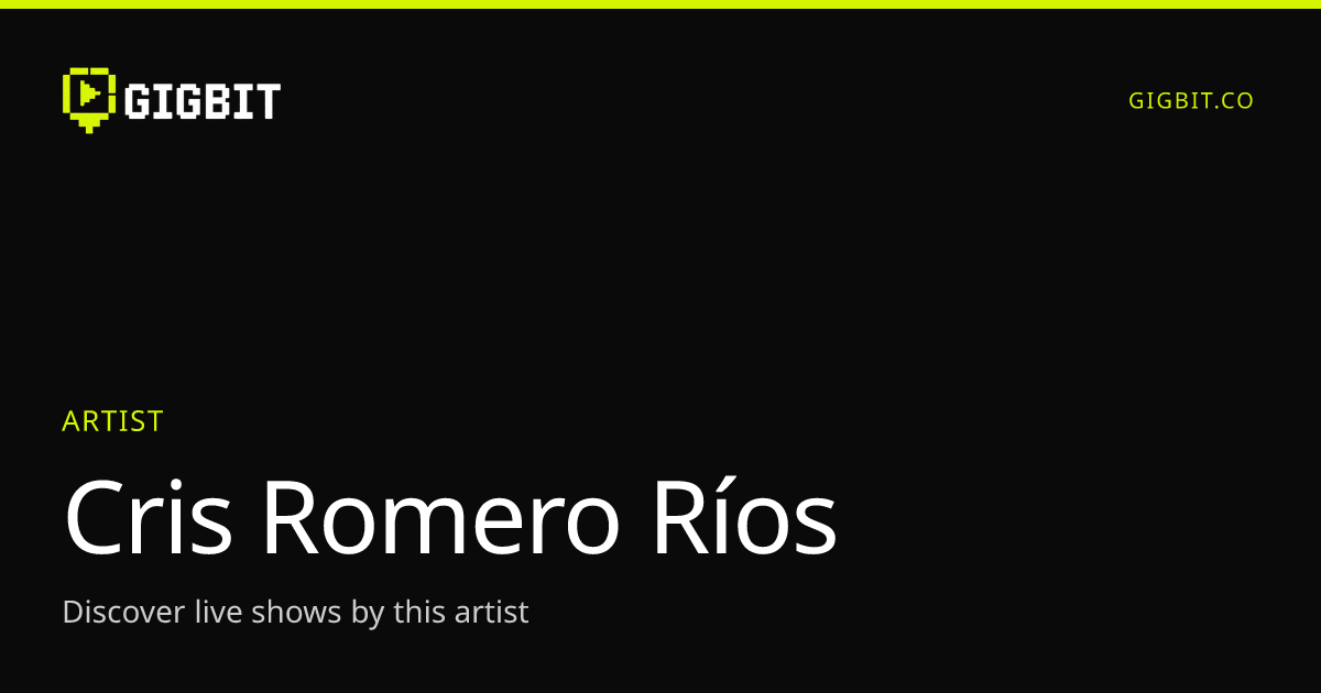 Cris Romero Ríos