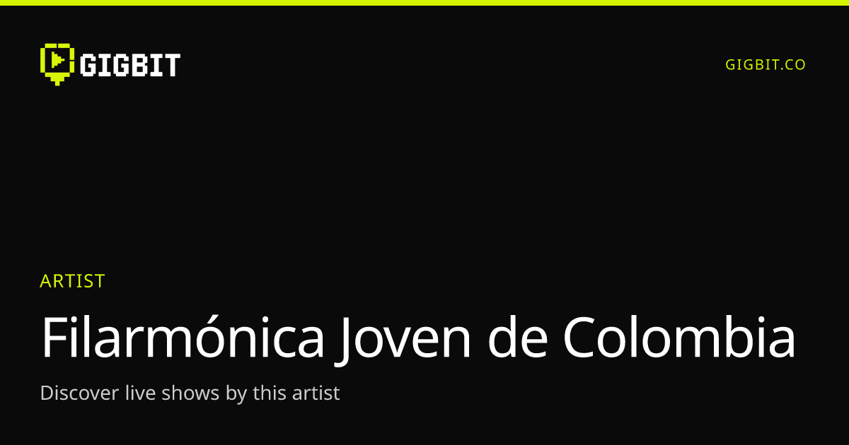 Filarmónica Joven de Colombia