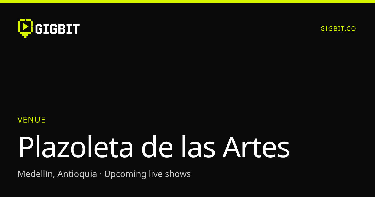 Plazoleta de las Artes