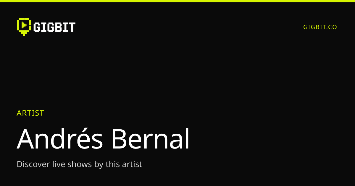 Andrés Bernal