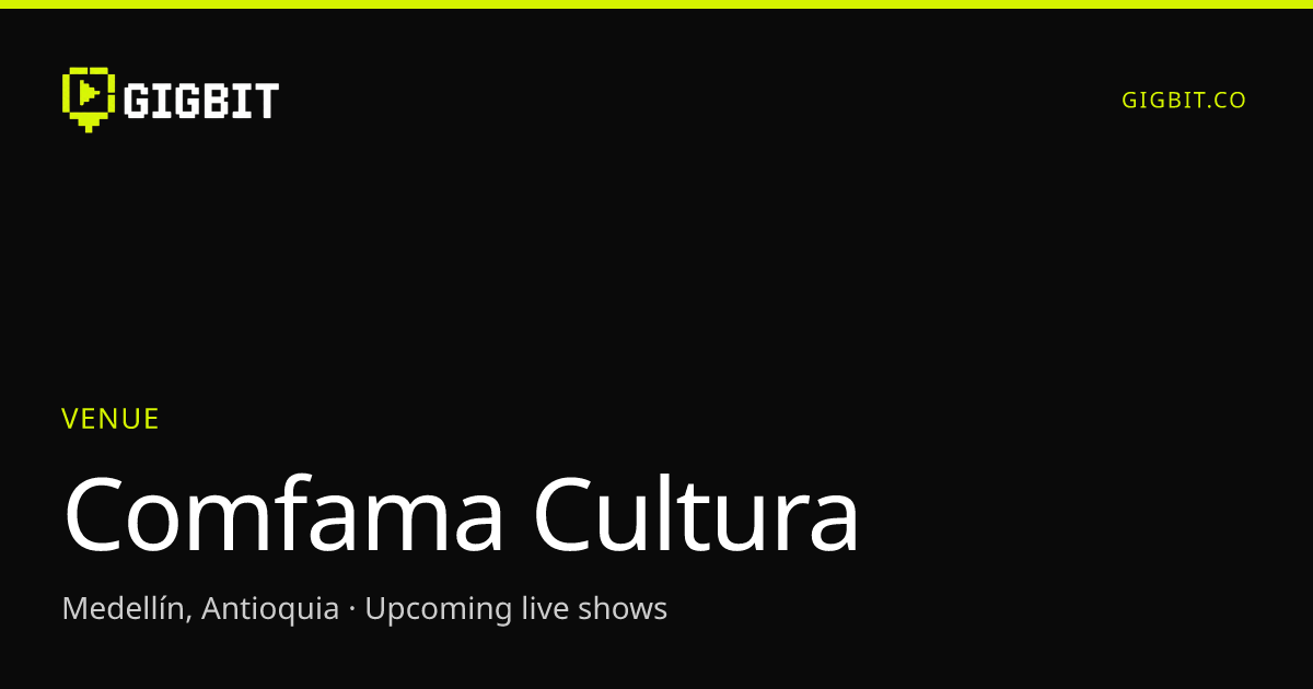 Comfama Cultura