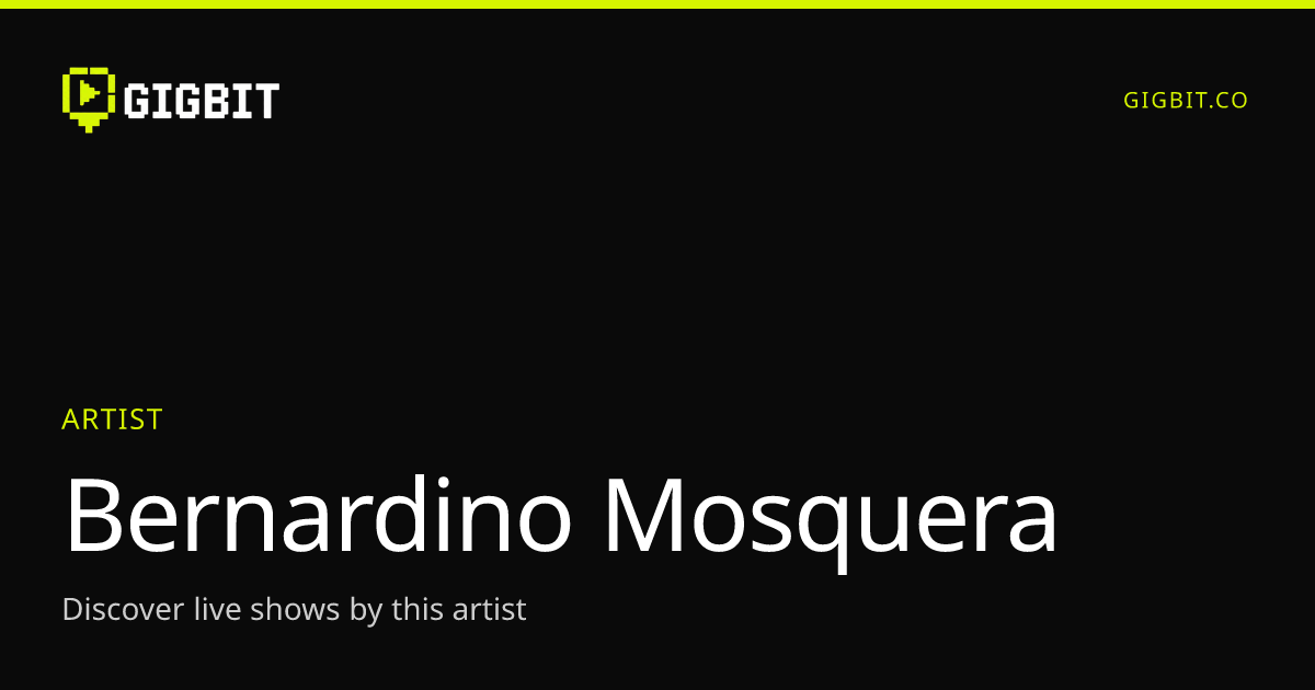 Bernardino Mosquera