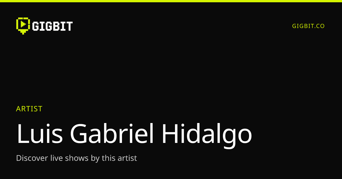 Luis Gabriel Hidalgo