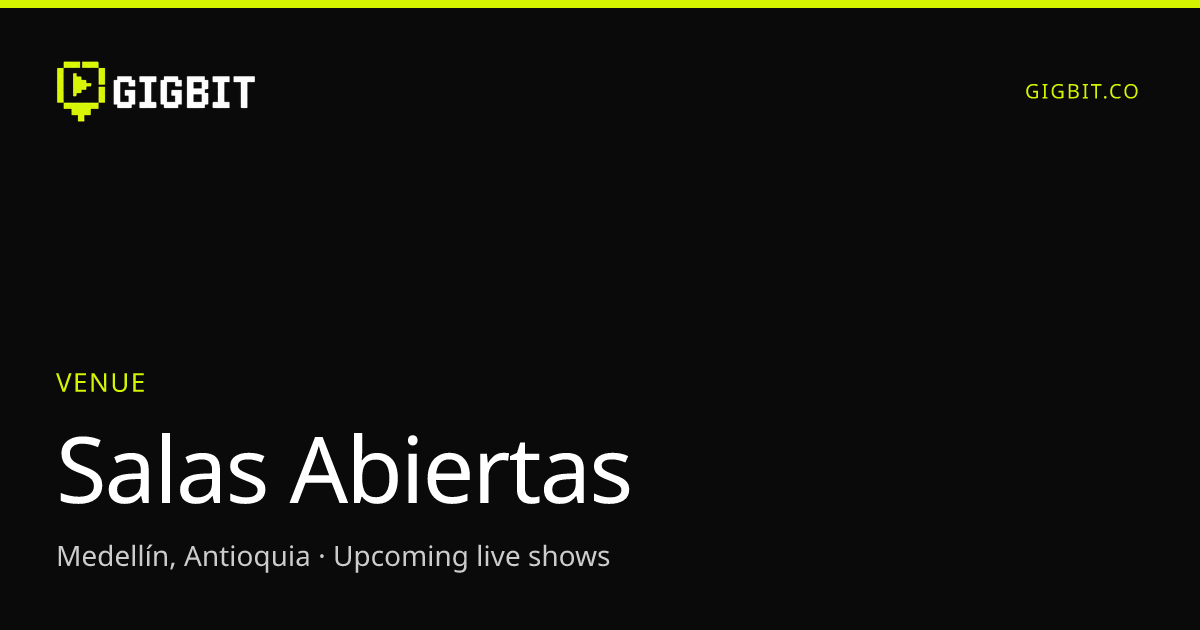 Salas Abiertas