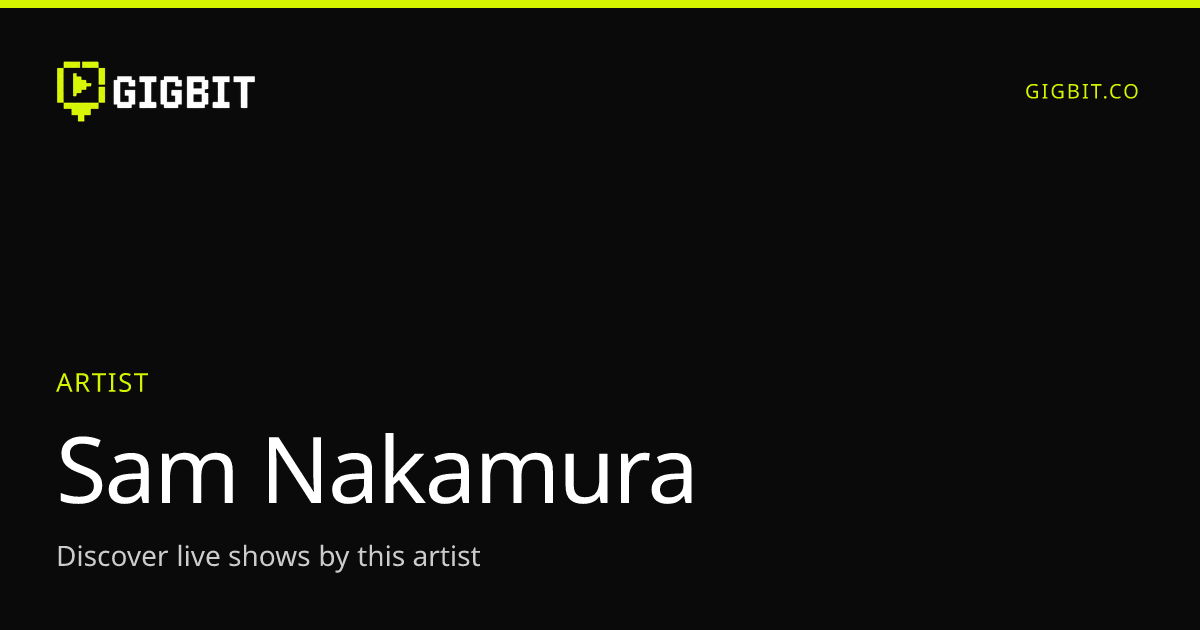 Sam Nakamura