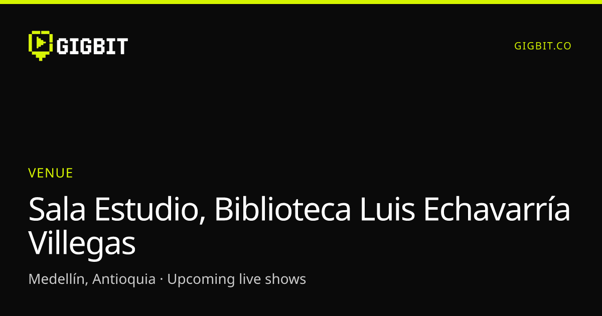 Sala Estudio, Biblioteca Luis Echavarría Villegas