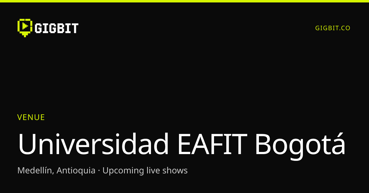 Universidad EAFIT Bogotá