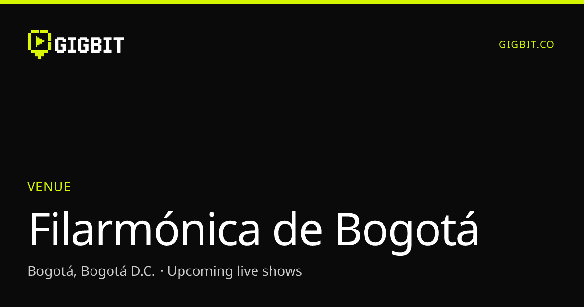 Filarmónica de Bogotá