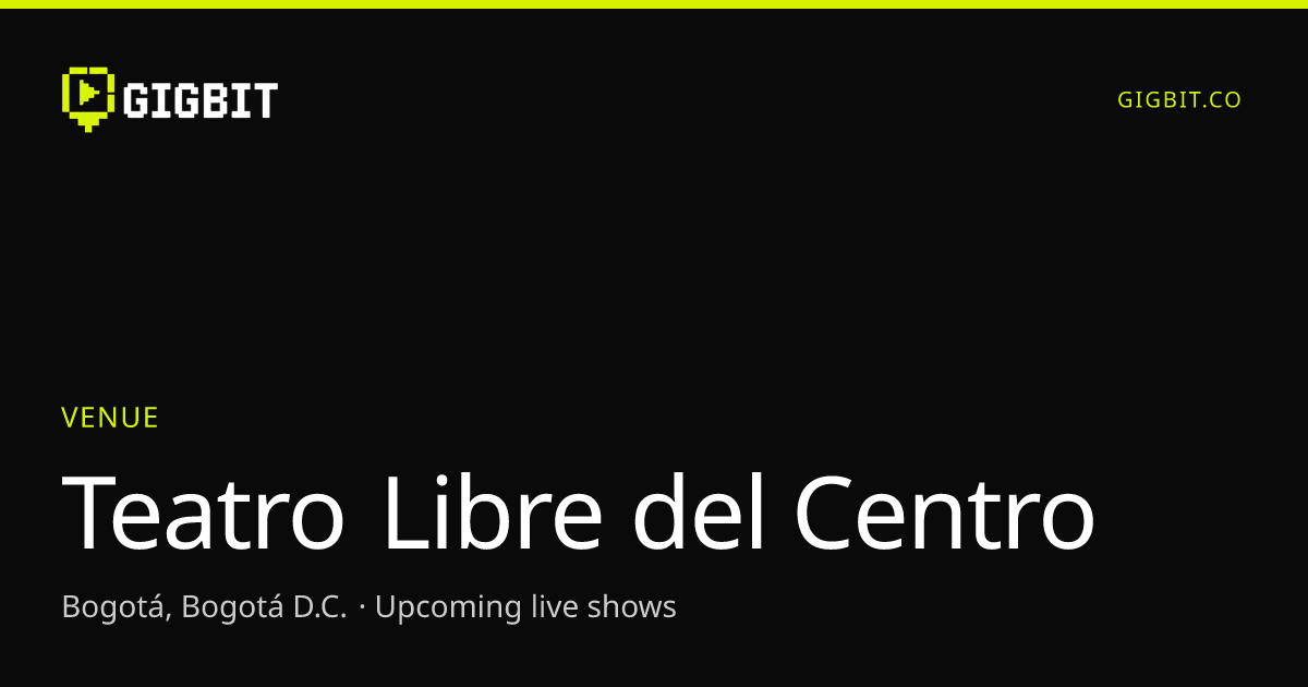 Teatro Libre del Centro