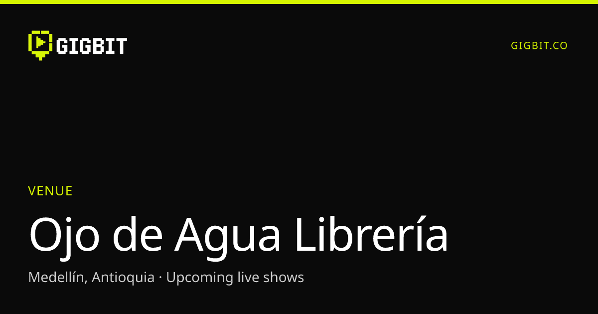 Ojo de Agua Librería
