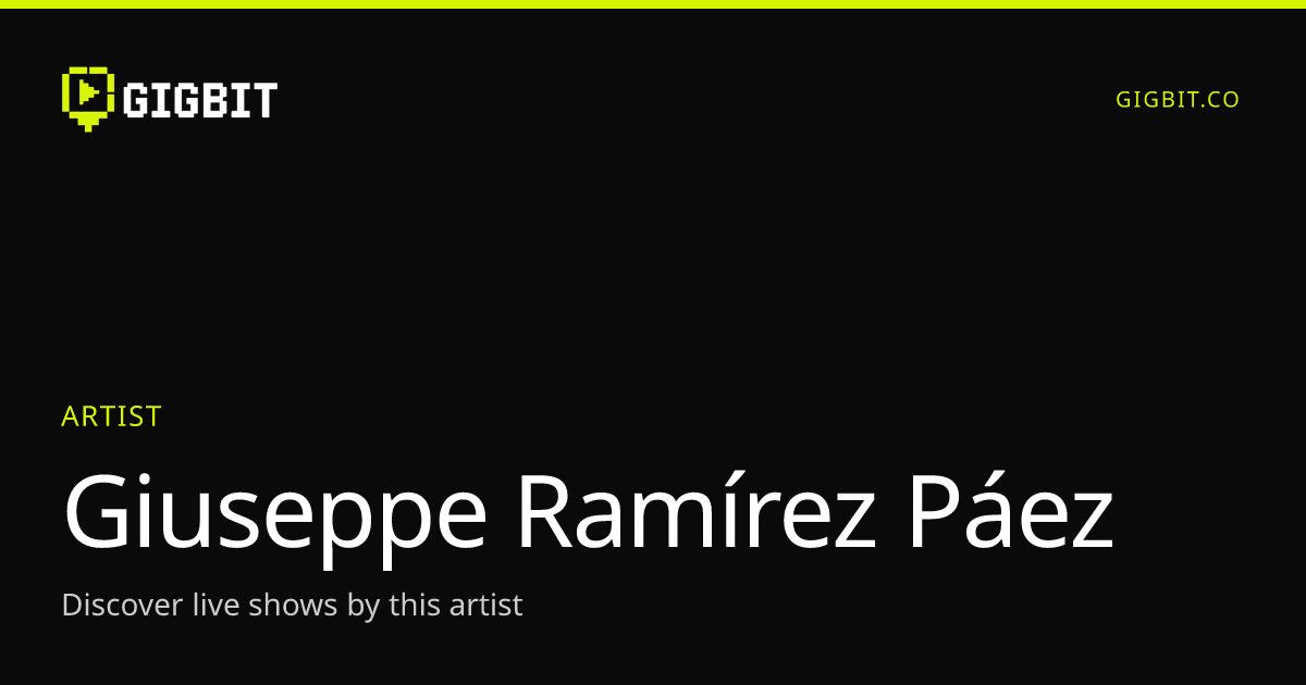 Giuseppe Ramírez Páez