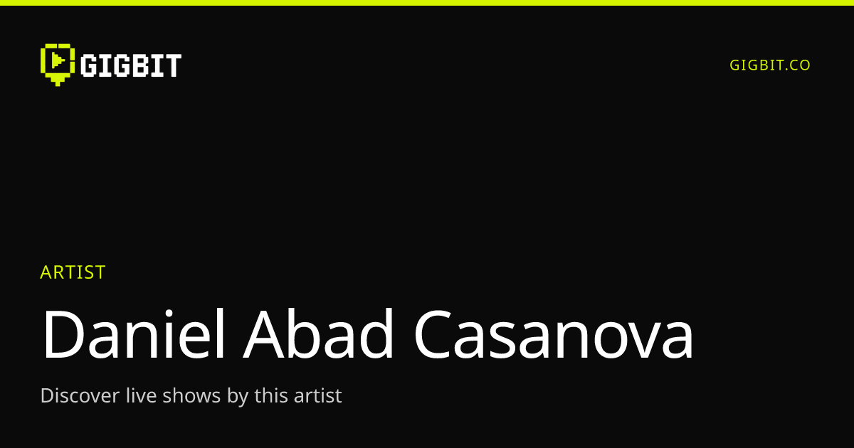 Daniel Abad Casanova