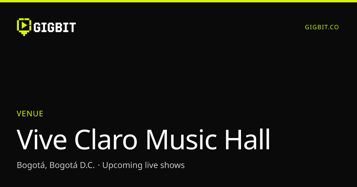 Vive Claro Music Hall