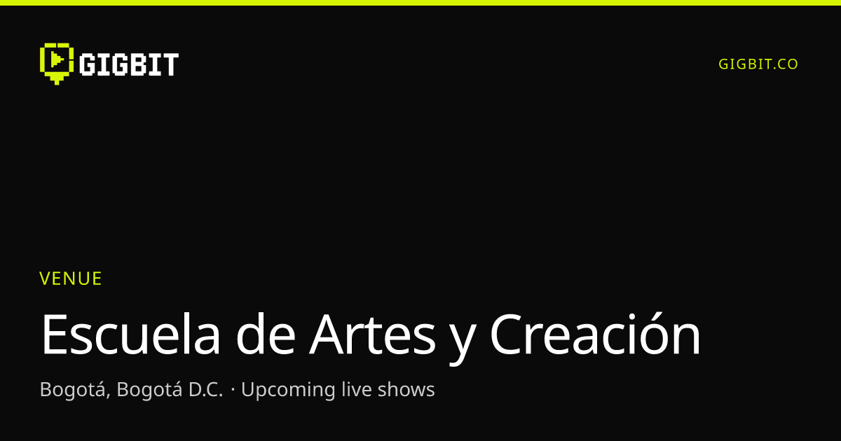 Escuela de Artes y Creación
