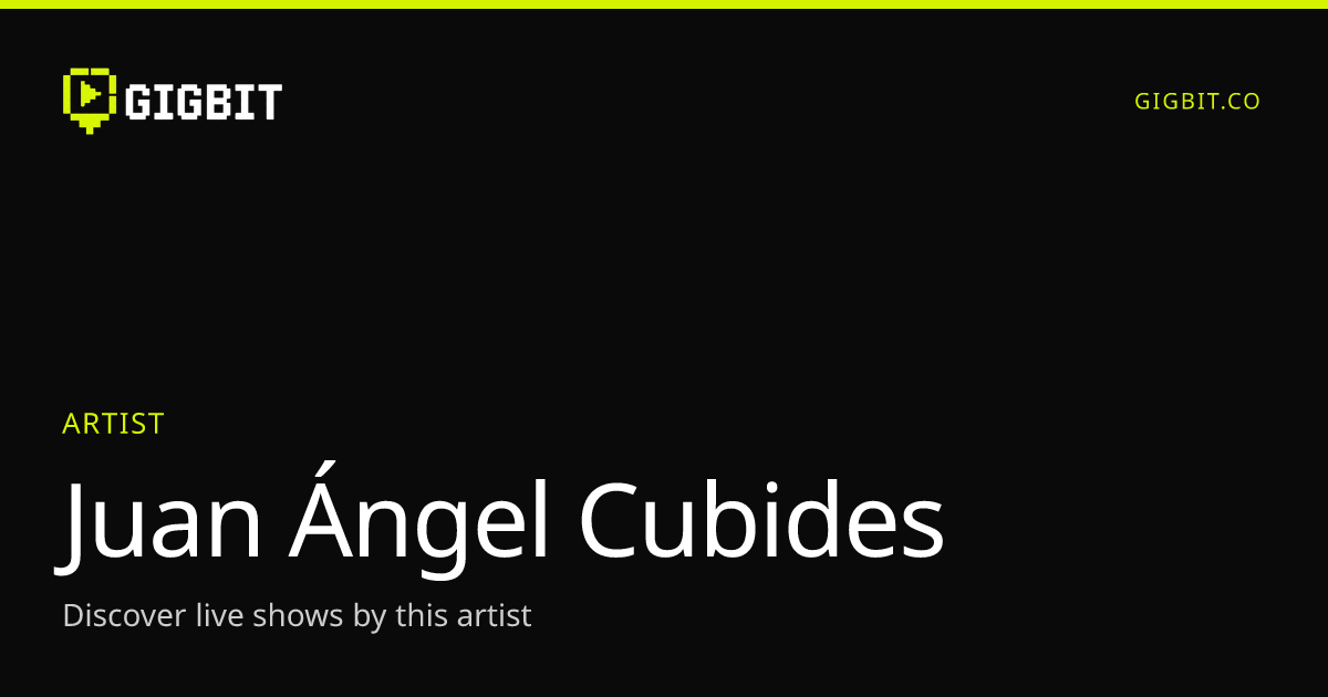 Juan Ángel Cubides