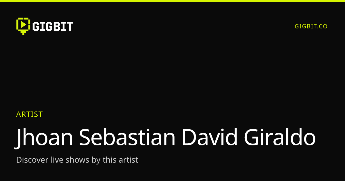 Jhoan Sebastian David Giraldo