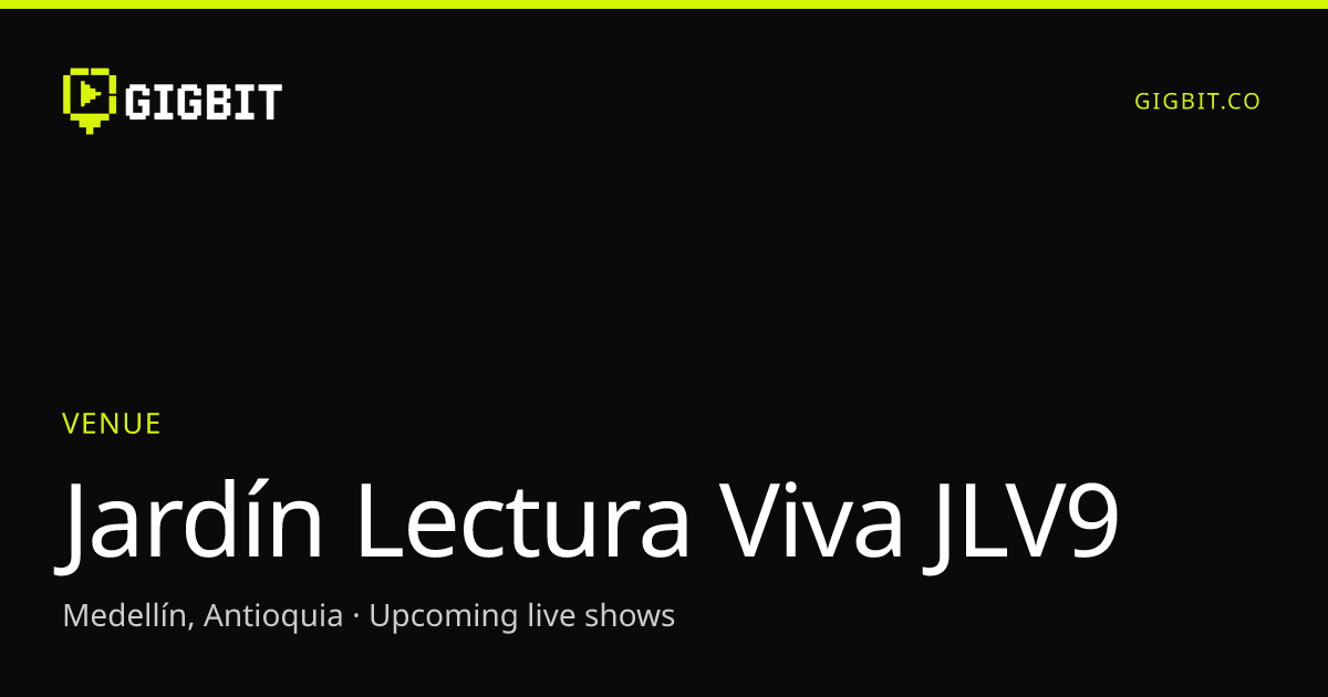 Jardín Lectura Viva JLV9
