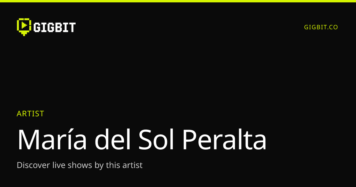 María del Sol Peralta