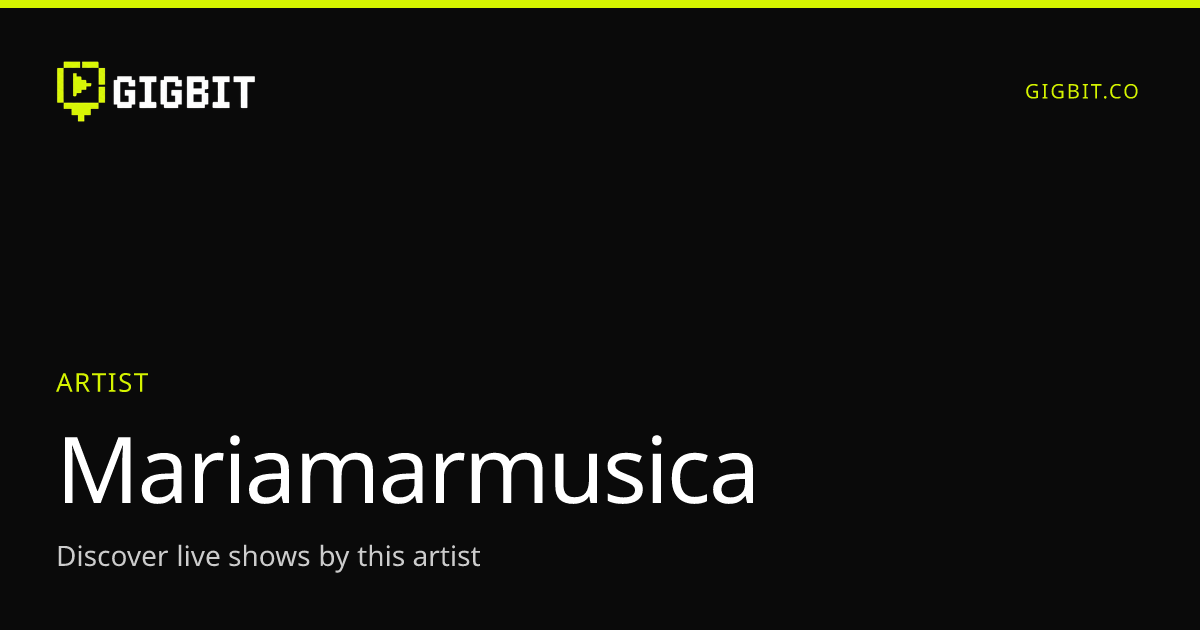 Mariamarmusica