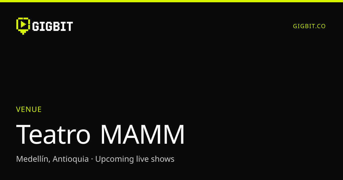 Teatro MAMM