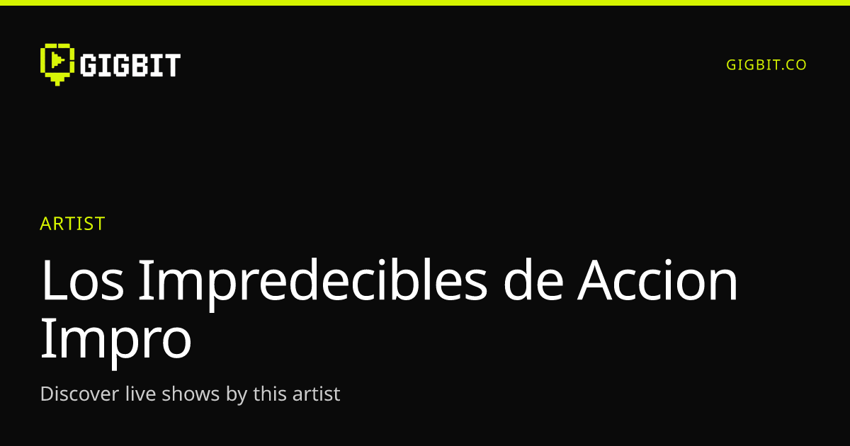 Los Impredecibles de Accion Impro