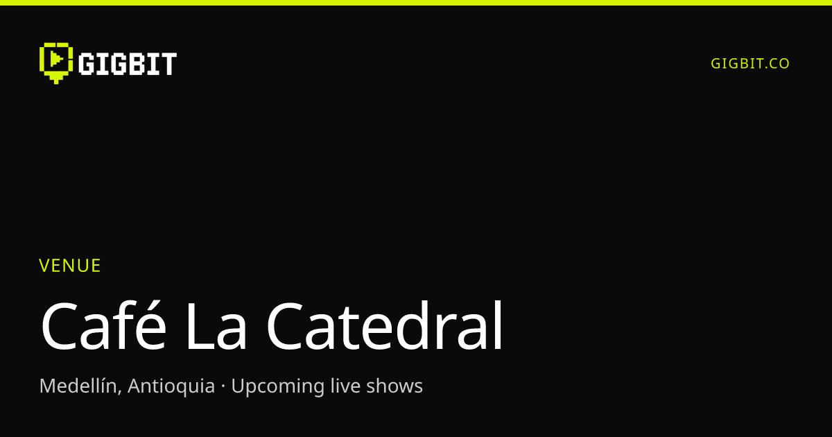 Café La Catedral